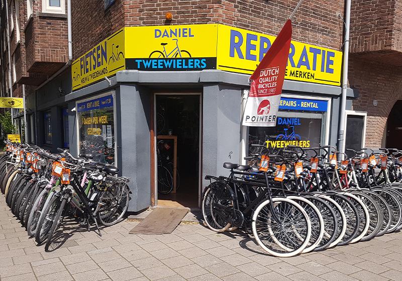 Daniel Tweewielers, uw fietsenwinkel in Amsterdam